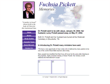 Tablet Screenshot of fuchsiapickett.com